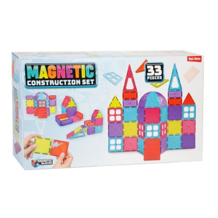 Toi-Toys Bouwset magneetpanelen 33-delig | Toi-Toys