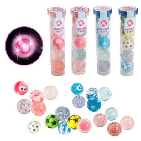 Toi-Toys FUN Stuiterballen in koker 5st | Toi-Toys