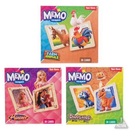 Toi-Toys Geheugenspel Memo 36-delig | Toi-Toys