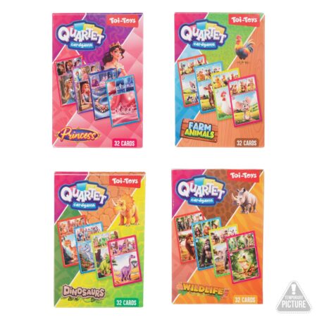 Toi-Toys Kaartspel Kwartet 32 kaarten | Toi-Toys