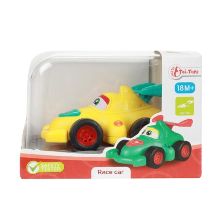 Toi Toys Raceauto cartoon met frictie | Toi-Toys