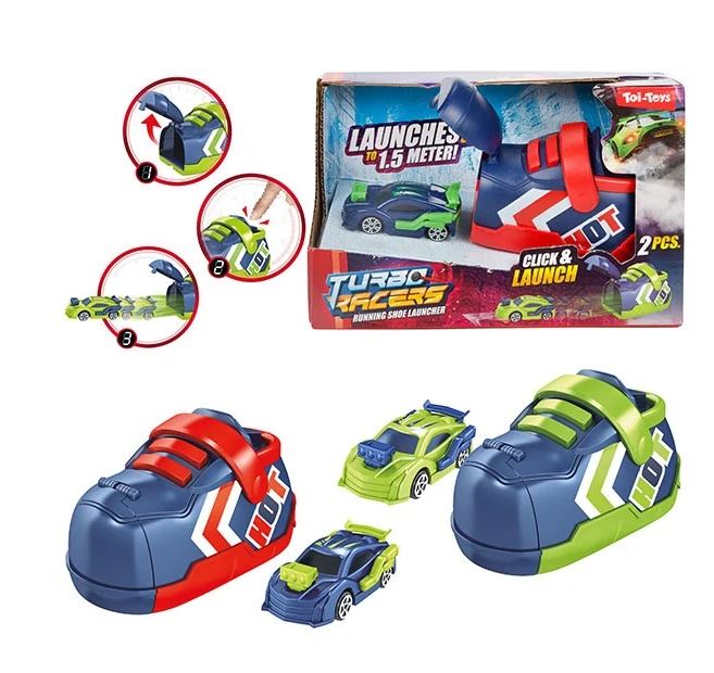 Toi Toys Rally auto met afschieter | Toi-Toys