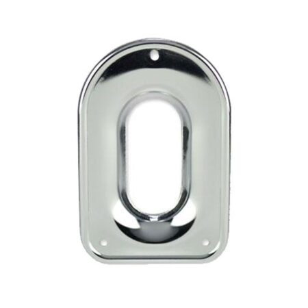 Tokheim 39 Gas Pump Chrome Nozzle Receiver Bezel | Tokheim