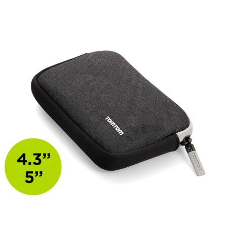 Tomtom hoes voor toestellen 4.3-5 inch Hoesje Zwart | Tomtom