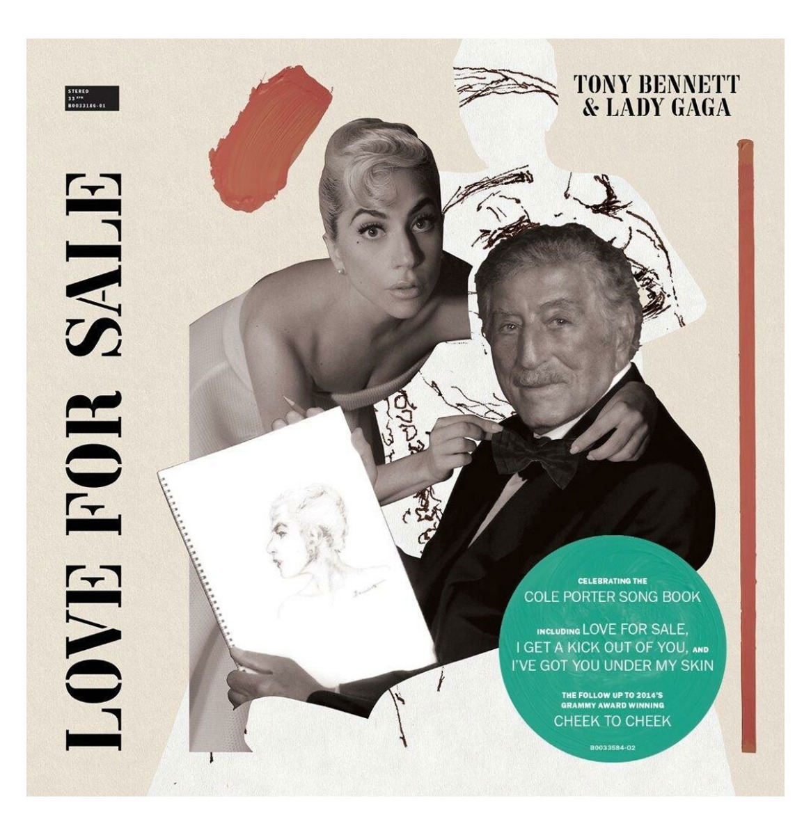 Tony Bennett & Lady Gaga - Love For Sale (LP) | Fiftiesstore