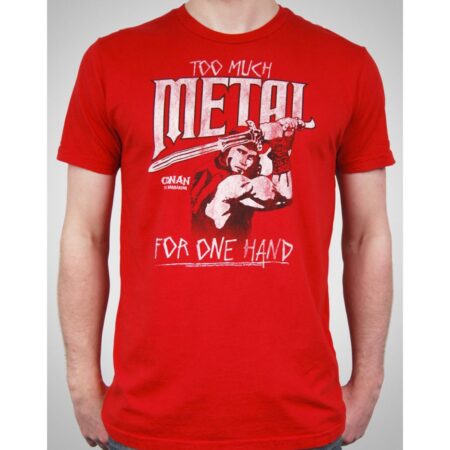 Too Much Metal For One Hand Men Shirt-M | 27% korting | Fiftiesstore