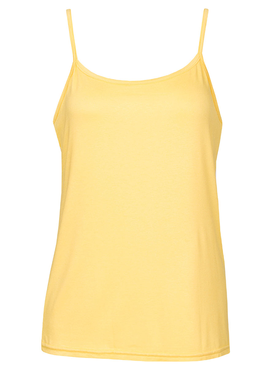 Top Basic Geel | Fashionize