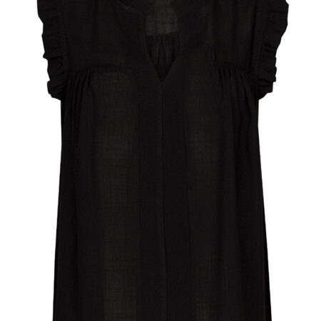 Top Roezel Zwart | Fashionize