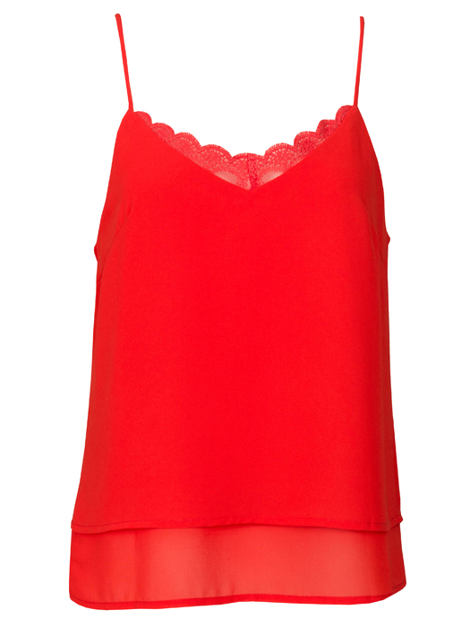 Top Stacey Red | Fashionize