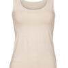 Top Viscose Beige | Fashionize