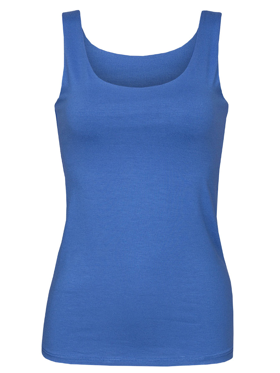 Top Viscose Blauw | Fashionize