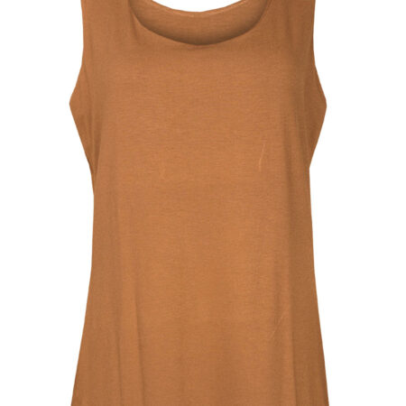 Top Viscose Bruin | Fashionize