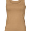 Top Viscose Camel | Fashionize