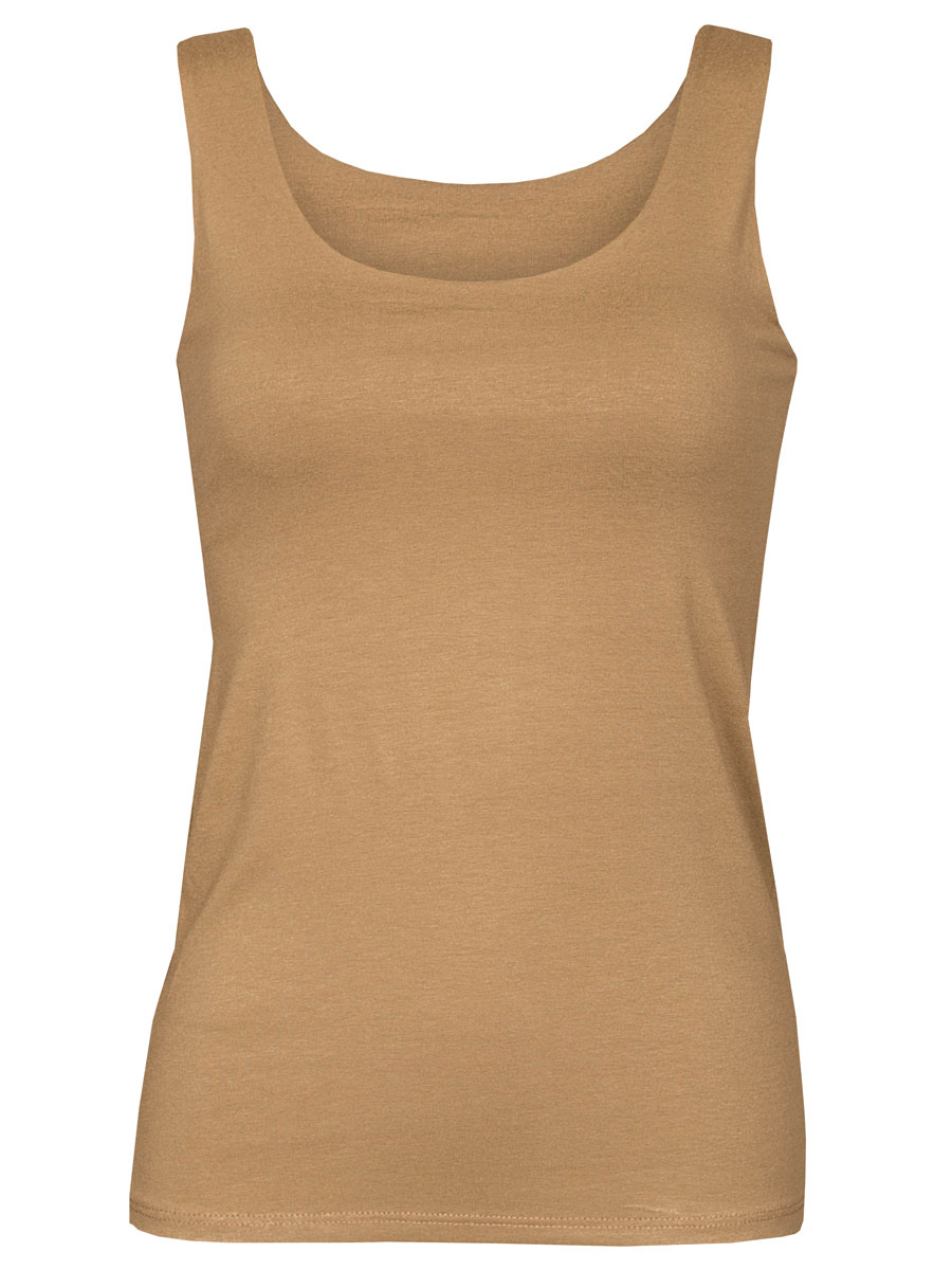 Top Viscose Camel | Fashionize