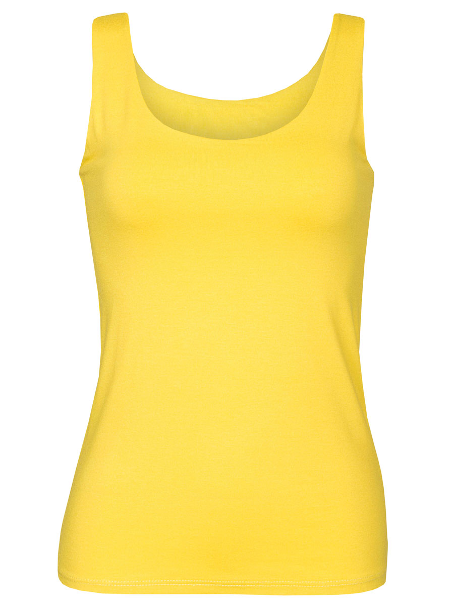 Top Viscose Geel | Fashionize