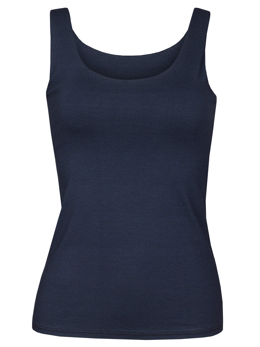 Top Viscose Navy | Fashionize