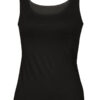 Top Viscose Zwart | Fashionize