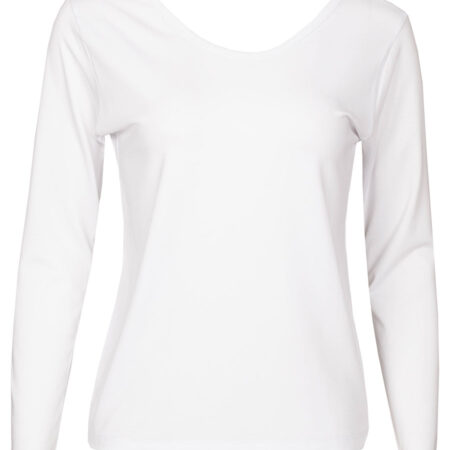 Top Viscose mw Wit | Fashionize