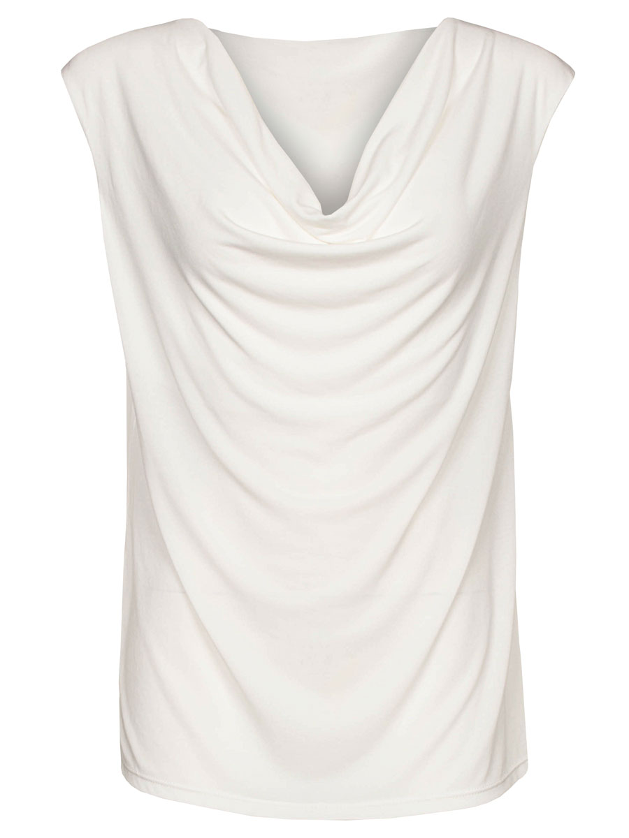 Top Waterval Ecru | Fashionize