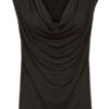 Top Waterval Zwart | Fashionize