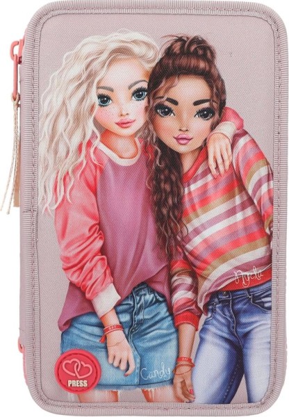 Topmodel 3-Vaks Etui Best Friends Led | Depesche
