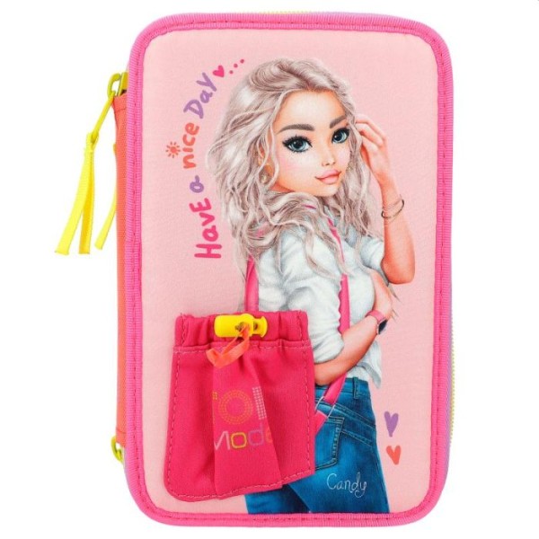 Topmodel 3-Vaks Etui Met Applicatie Vakje | Depesche