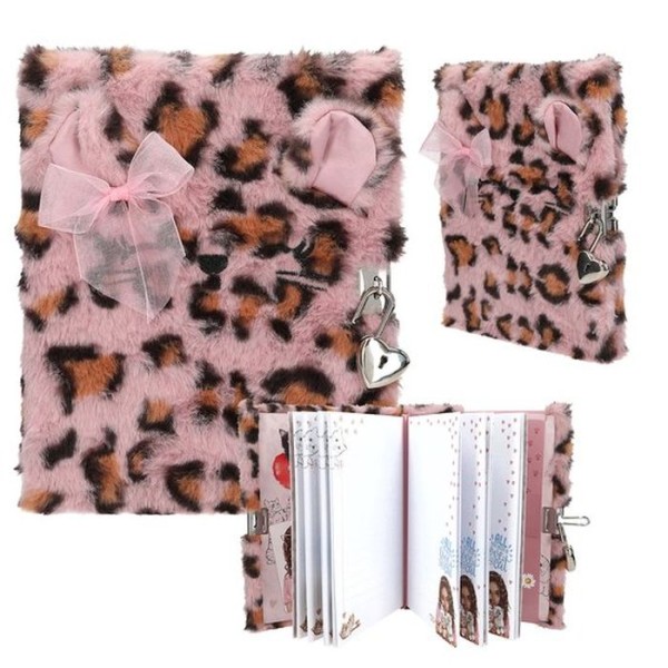 Topmodel Dagboek Met Slot Roze Cosy Cat | Depesche