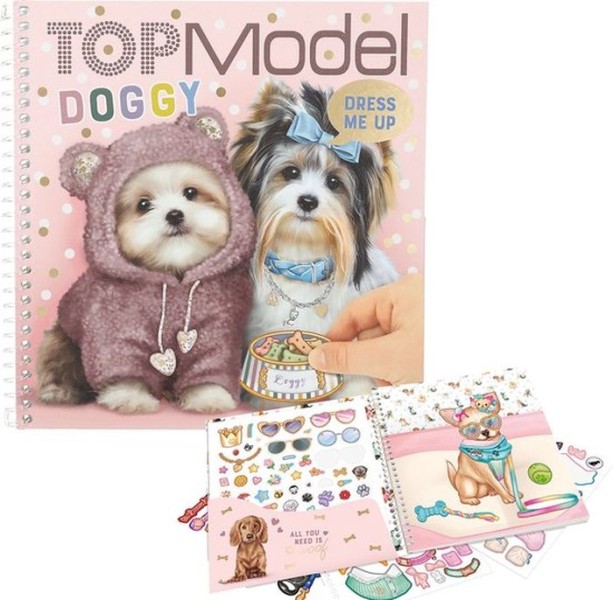 Topmodel Dress Me Up Stickerbook Doggy | Top Model