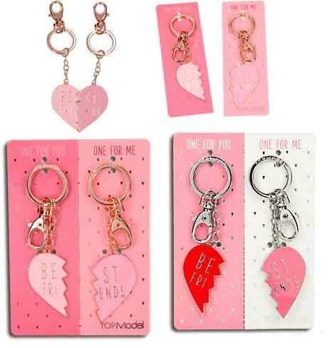 Topmodel Key Chain Gebroken Hart Set Van 2 Bff | Depesche