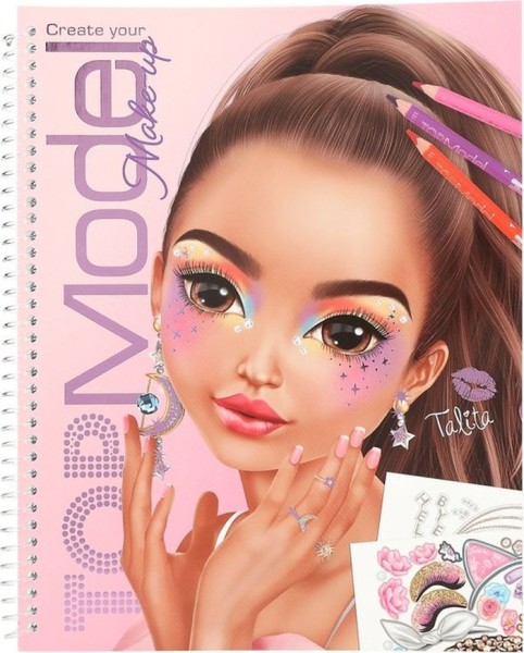 Topmodel Make-up Kleurboek | Depesche