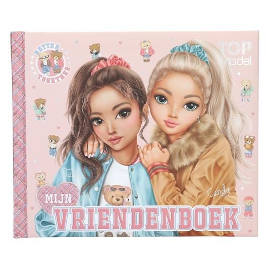 Topmodel Vriendenboek Team Teddy | Depesche