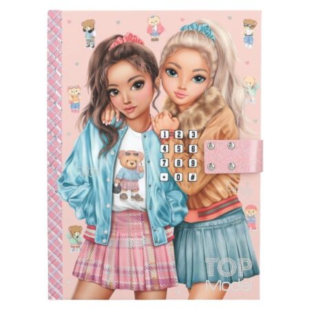 Topmodel dagboek met code en geluid team teddy | Top Model