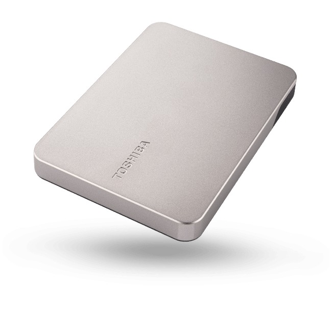 Toshiba Canvio Flex 2TB Externe harde schijf Zilver | Toshiba