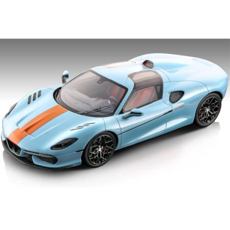 Touring Superleggera Arese RH95 Gulf 2021 Limited Edition t 1/18 Schaal Model | Fiftiesstore