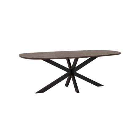 Tower Living Deens Ovale Eettafel 'San Marino' Eiken