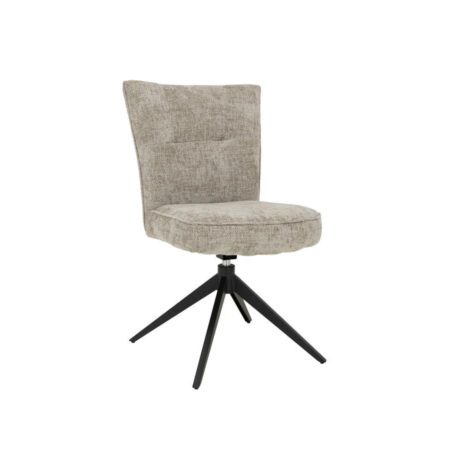 Tower Living Draaibare Eetkamerstoel 'Bardi' kleur Beige | Tower Living