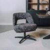Tower Living Draaibare Eetkamerstoel 'Caldes' Lounge