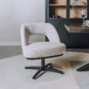 Tower Living Draaibare Eetkamerstoel 'Caldes' Lounge