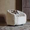 Tower Living Draaifauteuil 'Castro' Chenille