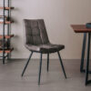 Tower Living Eetkamerstoel 'Navarra' kleur Antraciet | Tower Living