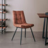 Tower Living Eetkamerstoel 'Navarra' kleur Cognac | Tower Living
