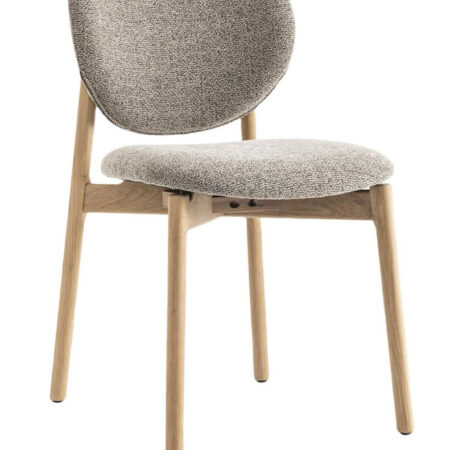 Tower Living Eetkamerstoel 'Pimonte' Bouclé
