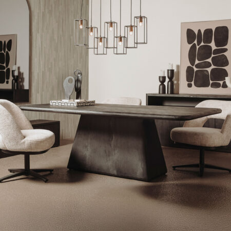 Tower Living Eettafel 'Asti' Mangohout