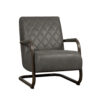 Tower Living Fauteuil 'Civo' kleur Antraciet | Tower Living