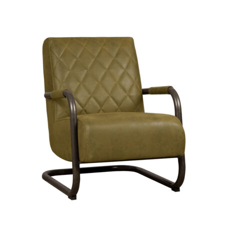 Tower Living Fauteuil 'Civo' kleur Groen | Tower Living