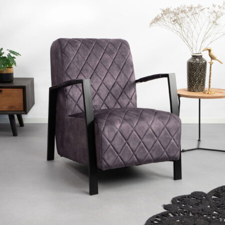 Tower Living Fauteuil 'Villa' Velvet