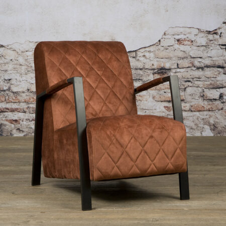 Tower Living Fauteuil 'Villa' Velvet