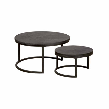 Tower Living Ronde Salontafel 'Viola' Mangohout