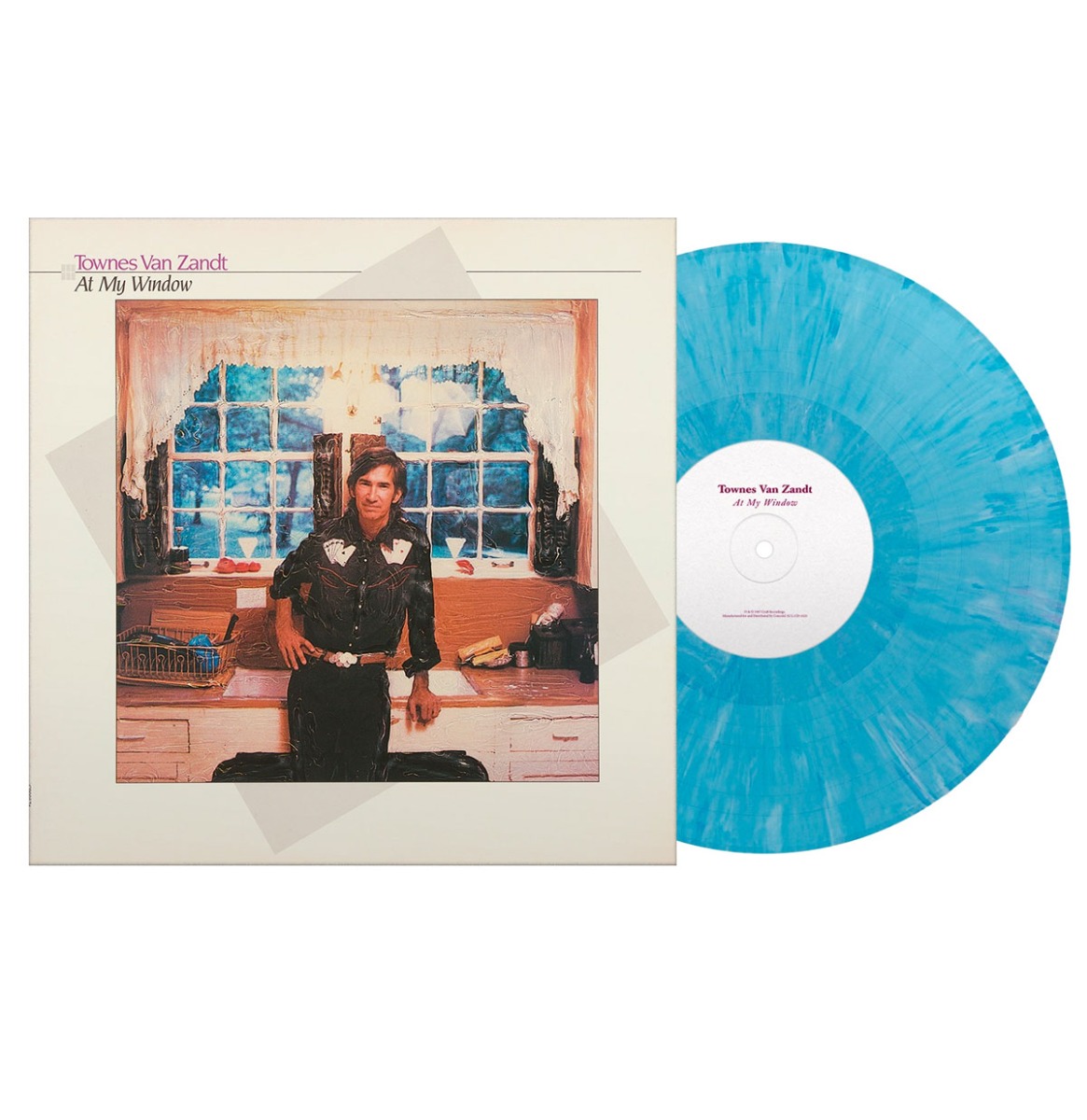 Townes Van Zandt - At My Window: 35th Anniversary Edition (Gekleurd Vinyl) (Record Store Day Black Friday 2022) (LP) | Fiftiesstore