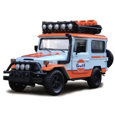 Toyota FJ40 Land Cruiser 1980 Gulf Livery 1:24 | Gulf